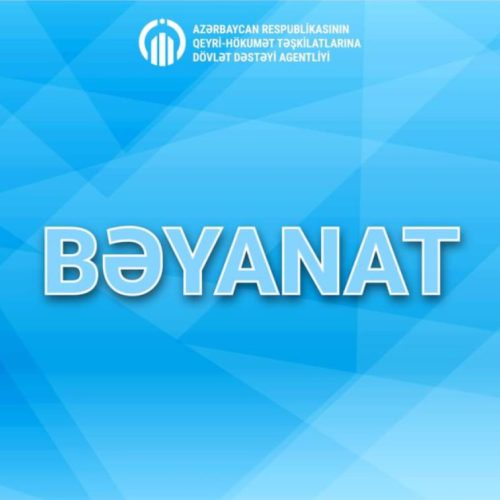 Bəzi QHT-ləri qanunla qadağan olunan fəaliyyətdən çəkinməyə dəvət edirik