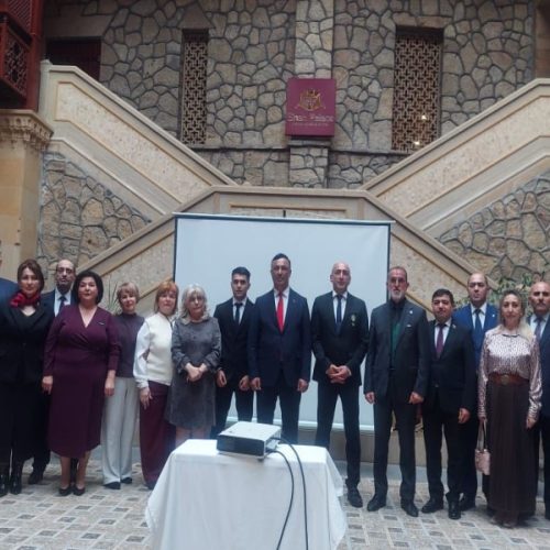 EAPCA-nın təqdimat tədbirində diasporun rolu və beynəlxalq əməkdaşlıq imkanları müzakirə olunub – FOTO